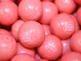 Dubble Bubble 1 Inch Gumballs Strawberry Banana 1lb 